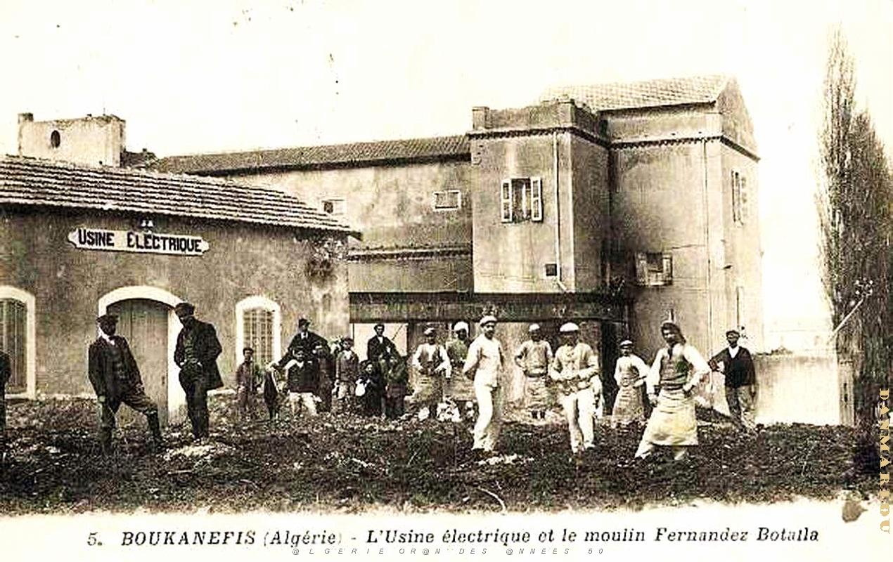 2931- Boukanefis - Usine electrique et Moulin.jpg